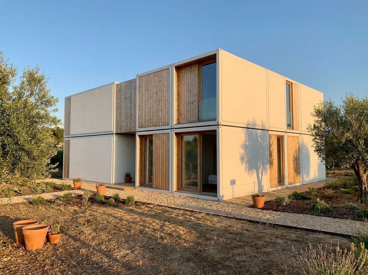Casa modular LSF dois pisos completa